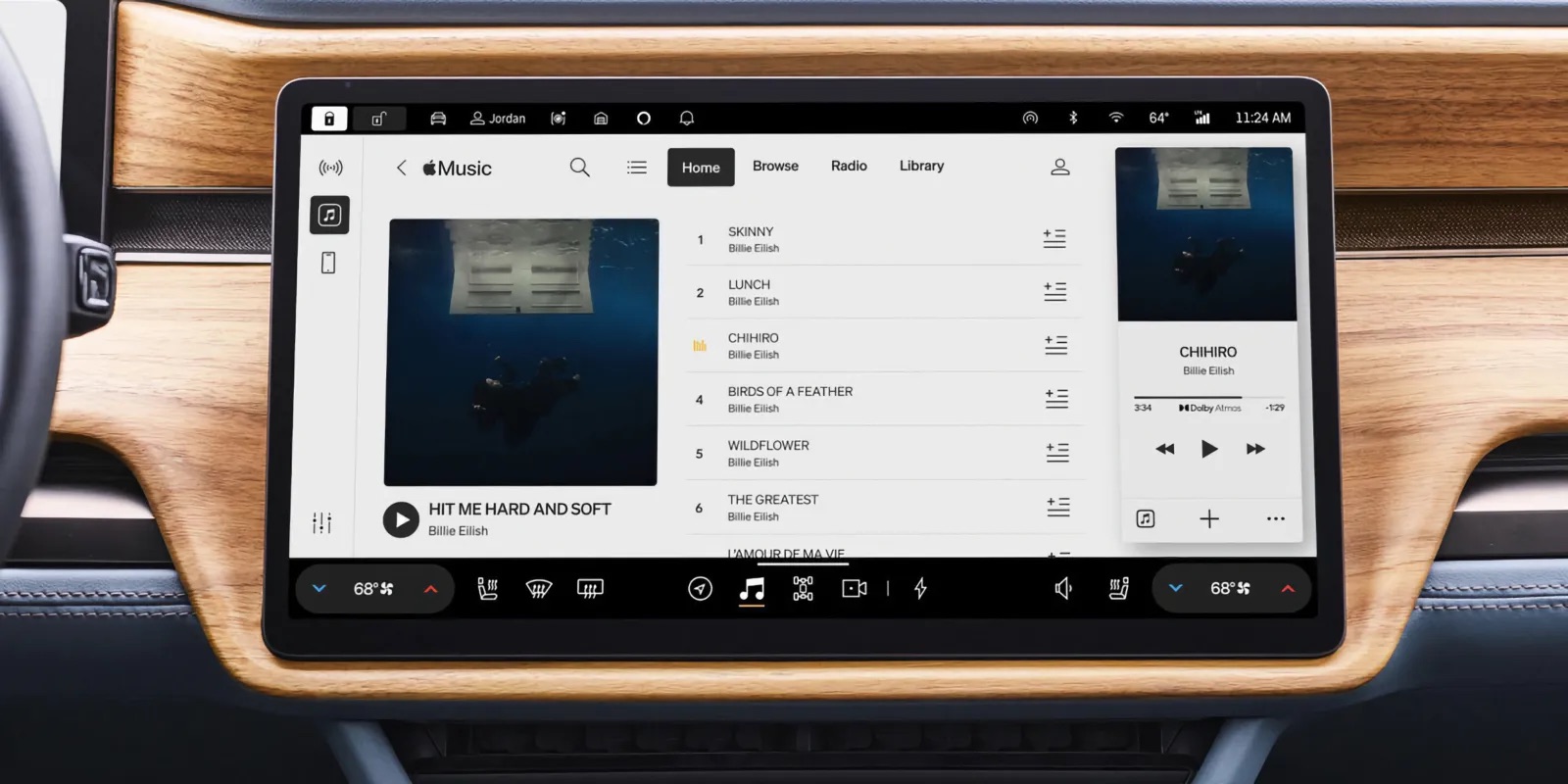 Apple Music is now available for Rivian vehicles with Spatial Audio support